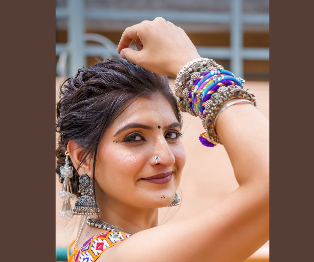 Colourful Oxidised Bangle Set