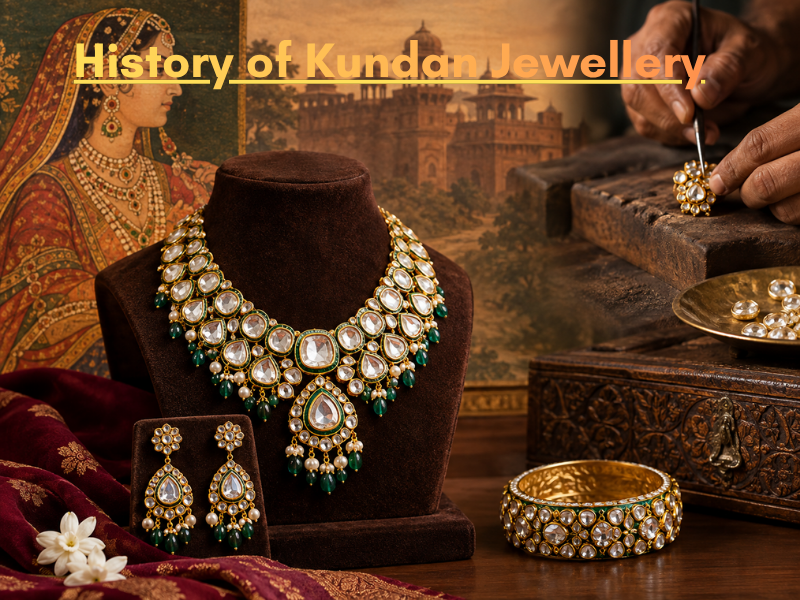 Traditional royal ornaments and heritage craft making display