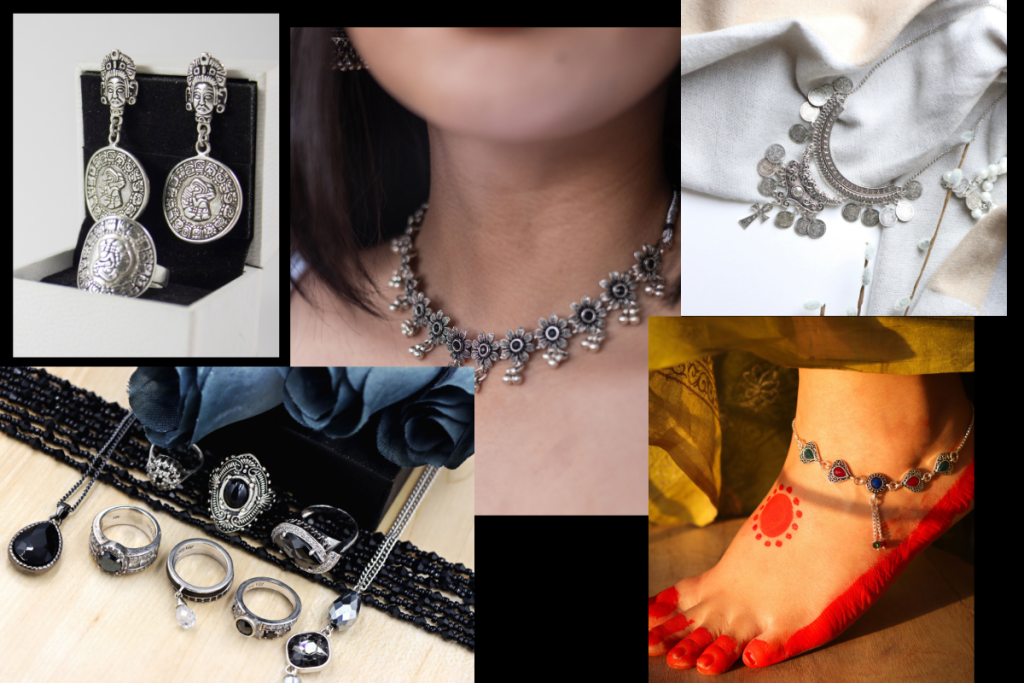 Silver jewellery