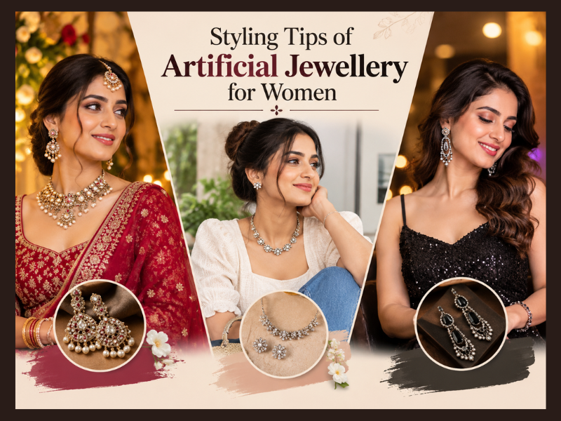 Styling jewellery properly can make your outfit look more attractive without making it appear overloaded.
