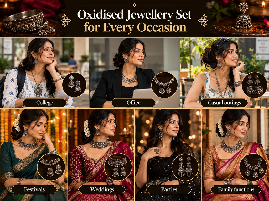 You can find designs for almost every occasion, festival, party, casual outfit, office, college etc.